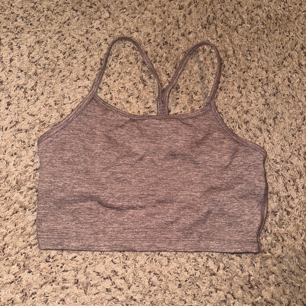 Aerie Hugger Heathered Gray Tank Top